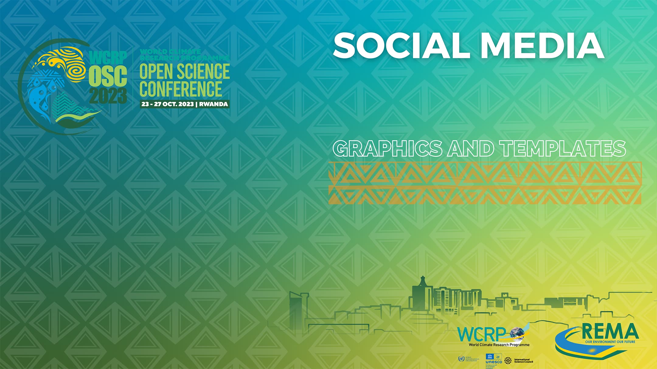 WCRP OSC social media templates
