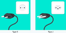 Plug types C and J